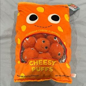 Cheesy Puffs Plush Pillow